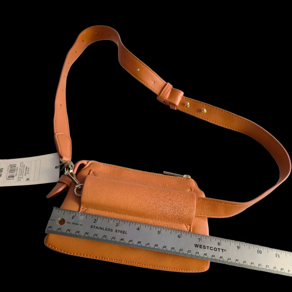 A New Day Small Pale Orange Belt Or Chest Bag. NWT. - Picture 5 of 8